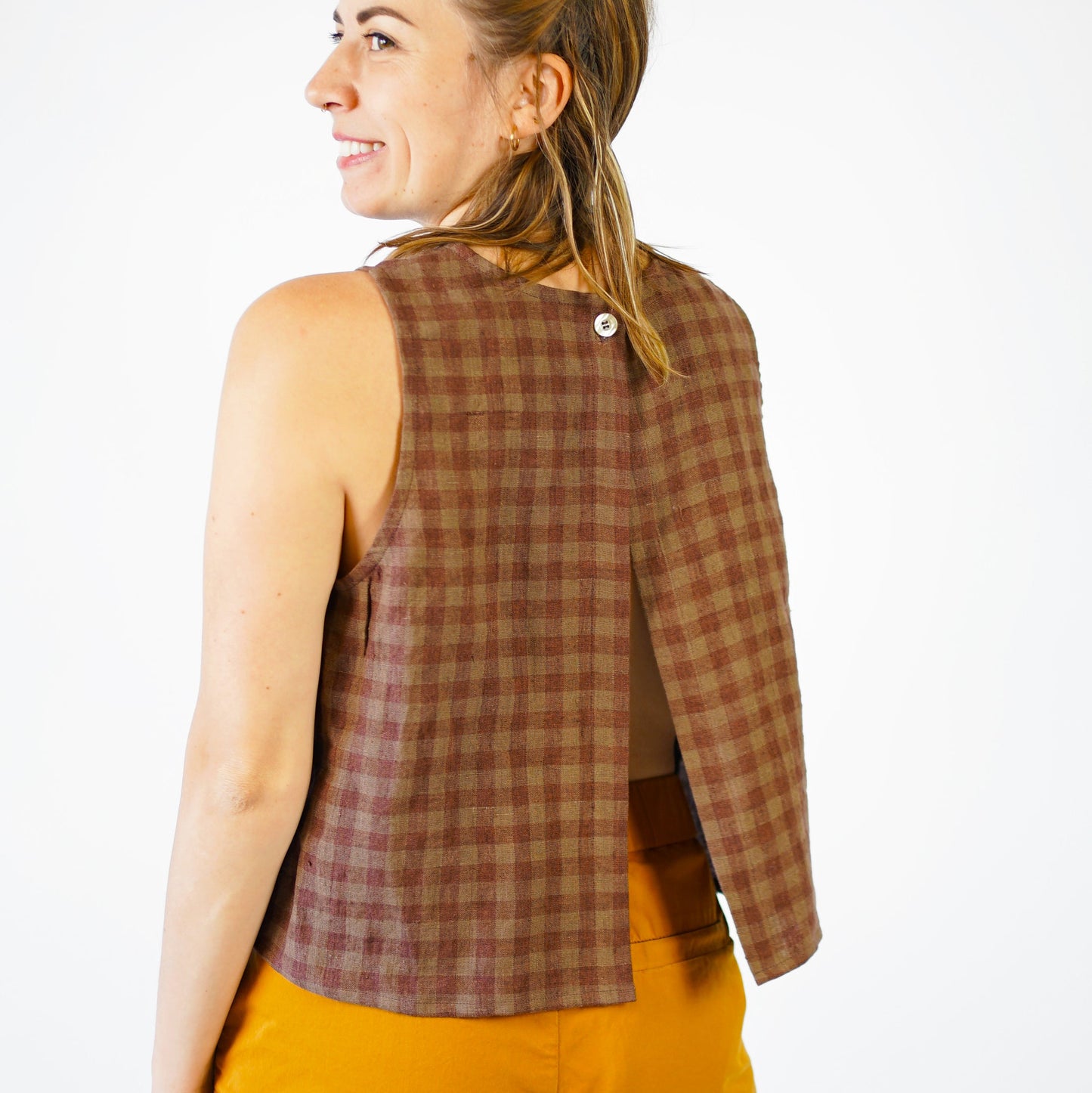 Open Back Smock Top Pattern - PDF DOWNLOAD