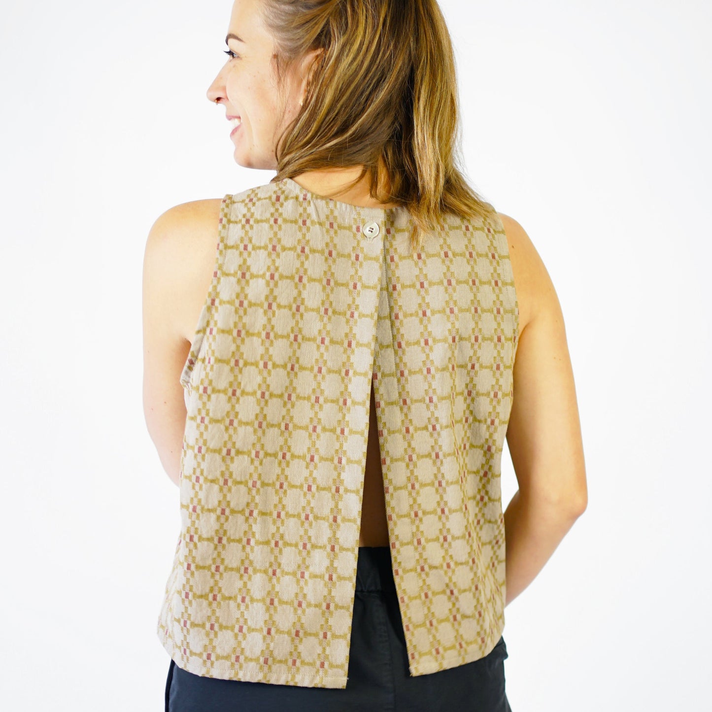 Open Back Smock Top Pattern - PDF DOWNLOAD