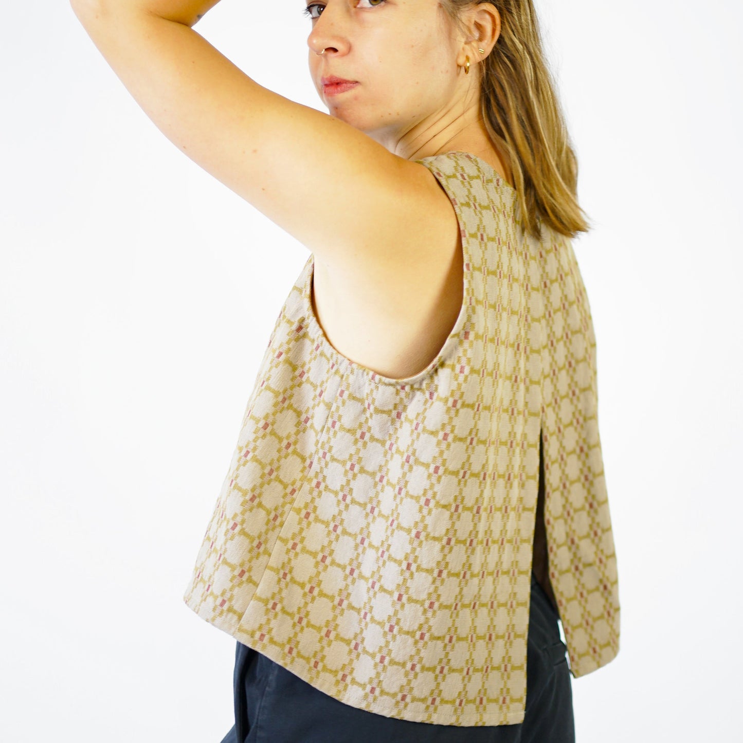 Open Back Smock Top Pattern - PDF DOWNLOAD