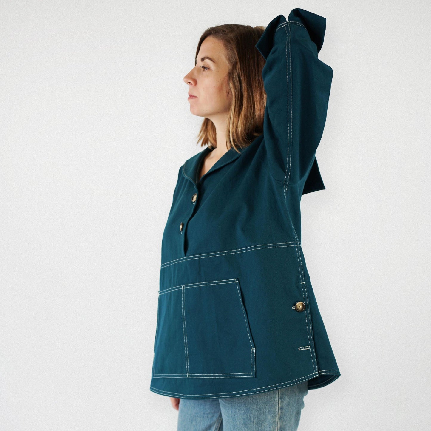 Matchy Matchy Sewing Club-On Deck Popover Jacket Pattern - PDF DOWNLOAD-sewing pattern-gather here online