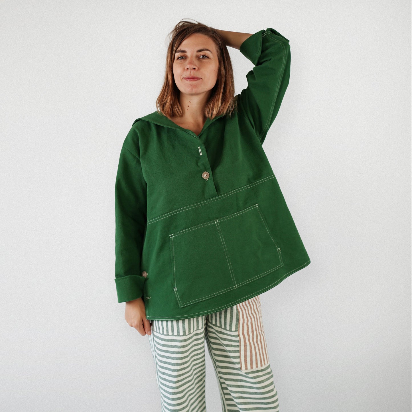 Matchy Matchy Sewing Club-On Deck Popover Jacket Pattern - PDF DOWNLOAD-sewing pattern-gather here online