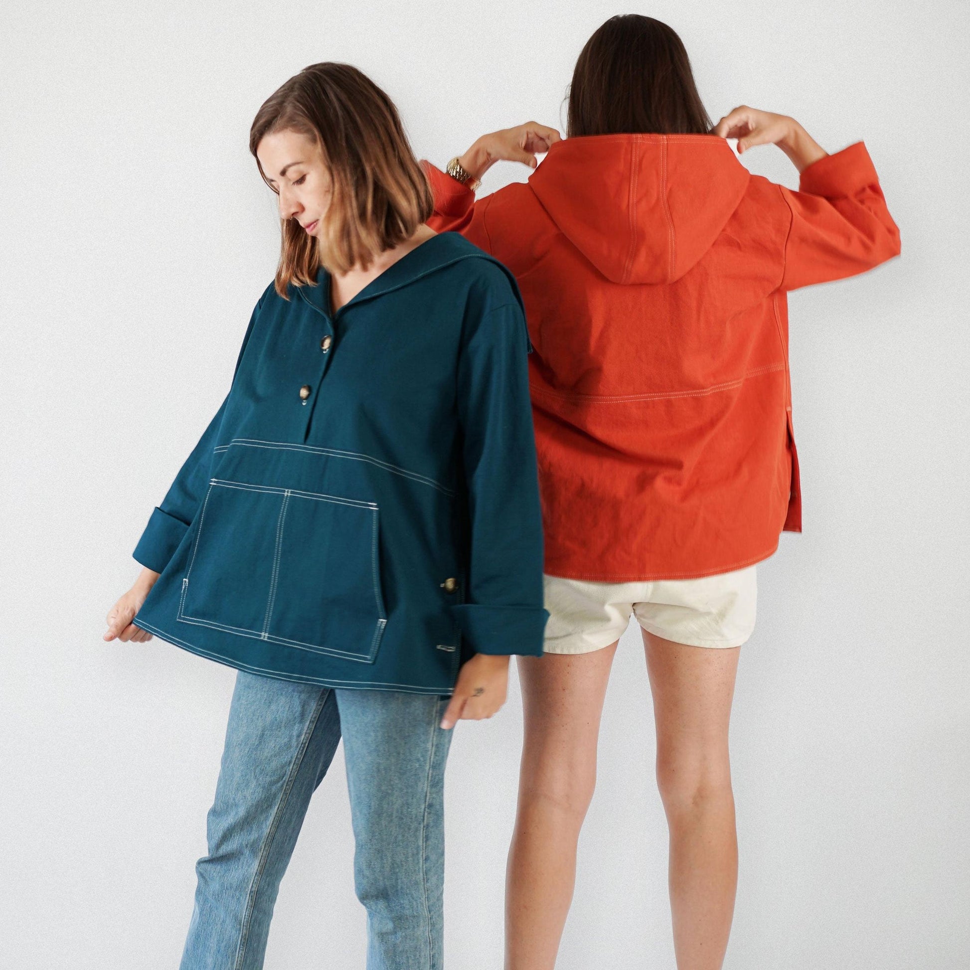 Matchy Matchy Sewing Club-On Deck Popover Jacket Pattern - PDF DOWNLOAD-sewing pattern-gather here online