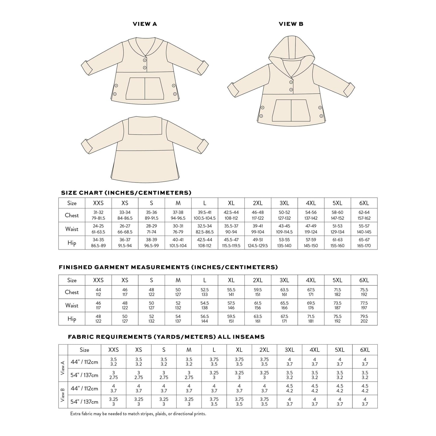 Matchy Matchy Sewing Club-On Deck Popover Jacket Pattern - PDF DOWNLOAD-sewing pattern-gather here online