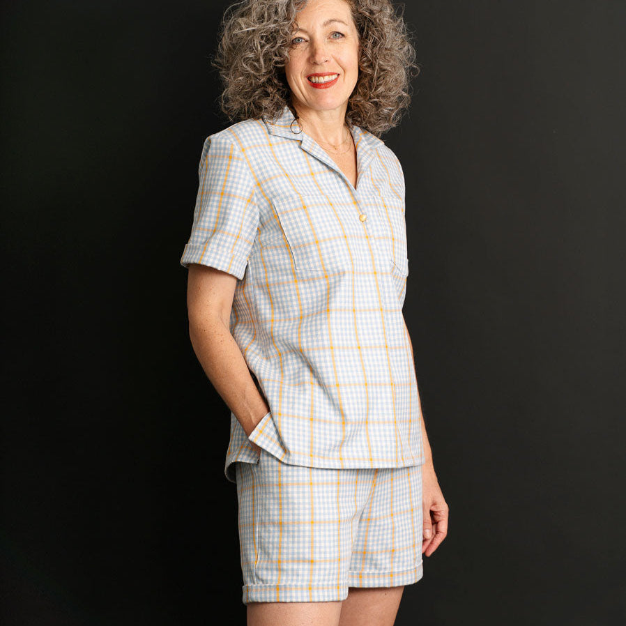 Liesl + Co-Havana Pajamas Pattern - PDF DOWNLOAD-sewing pattern-gather here online