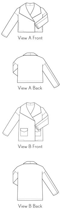 Helsinki Jacket Pattern - PDF DOWNLOAD