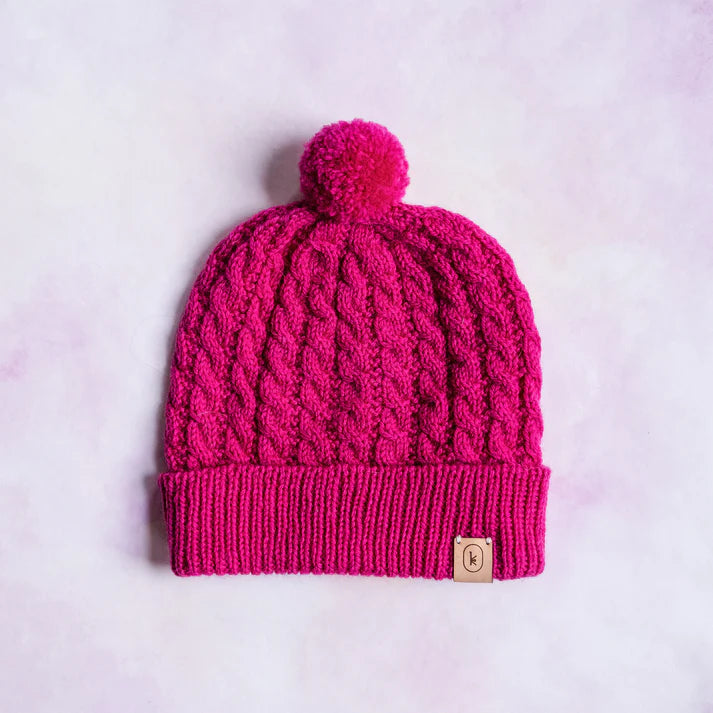 Kelbourne Woolens-Year of DK Hats Kit - Oberon (April)-knitting / crochet kit-gather here online