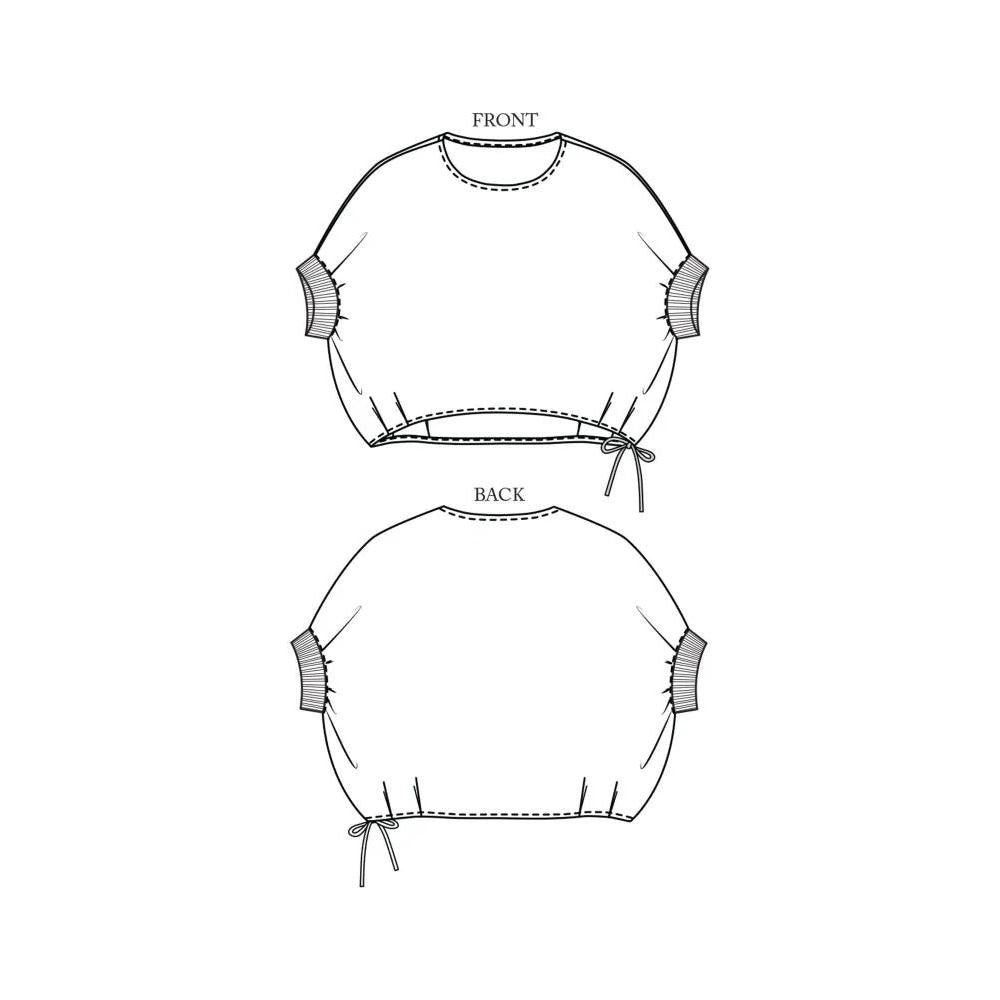 Merchant & Mills-Cirrus Top Pattern - PDF DOWNLOAD-sewing pattern-gather here online