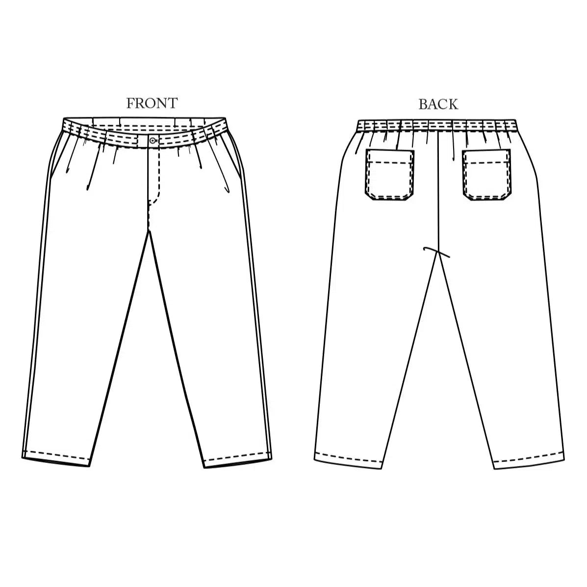 Merchant & Mills-Elling Trousers Pattern-sewing pattern-gather here online