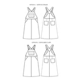 Merchant & Mills-Margo Pinafore Dress Pattern-sewing pattern-gather here online