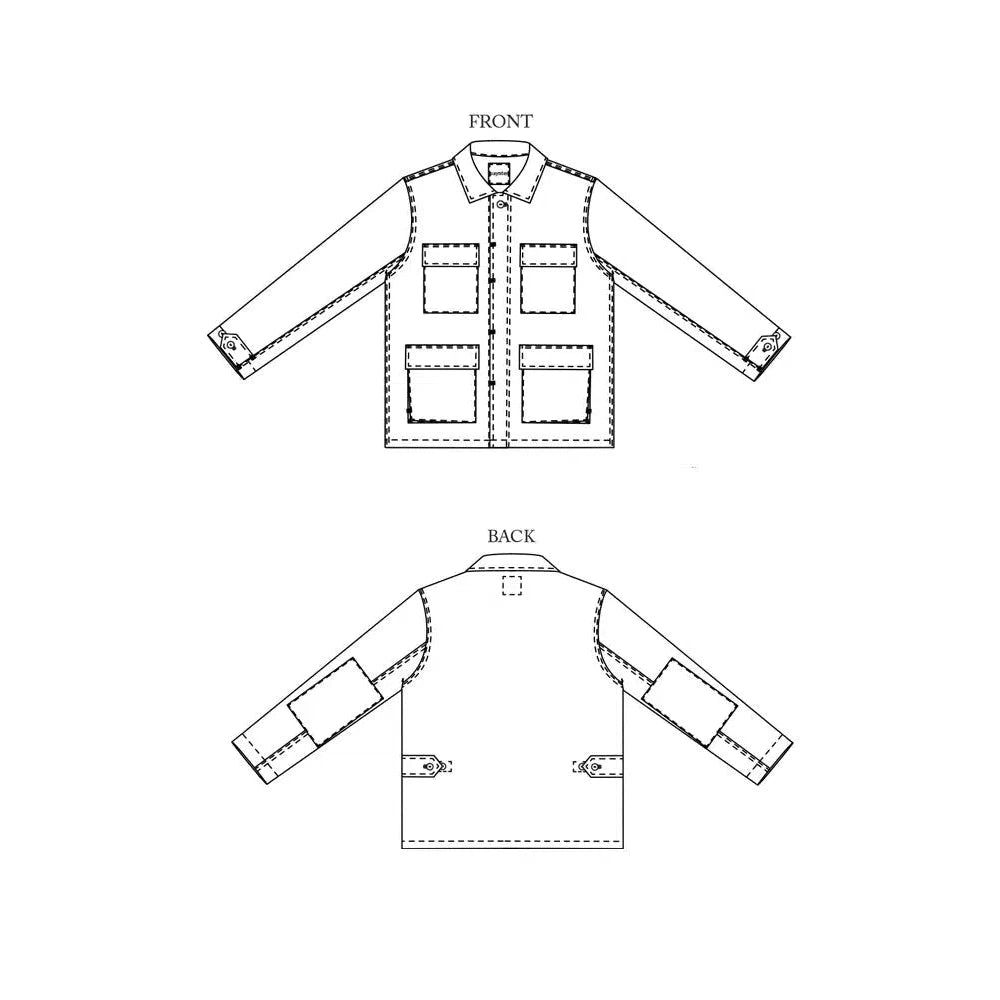 Merchant & Mills-Paynter Jacket Pattern - PDF DOWNLOAD-sewing pattern-gather here online