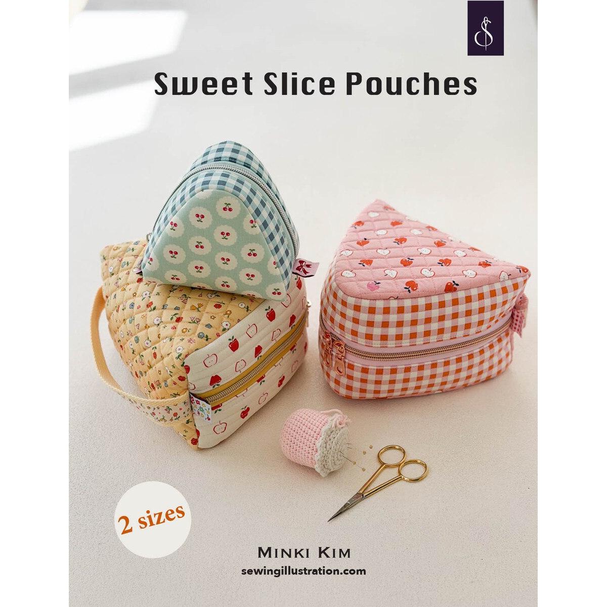 Riley Blake Designs-Sweet Slice Pouches Pattern-sewing pattern-gather here online