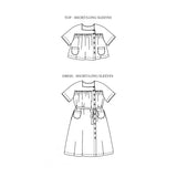 Merchant & Mills-Omilie Dress & Top Pattern-sewing pattern-gather here online
