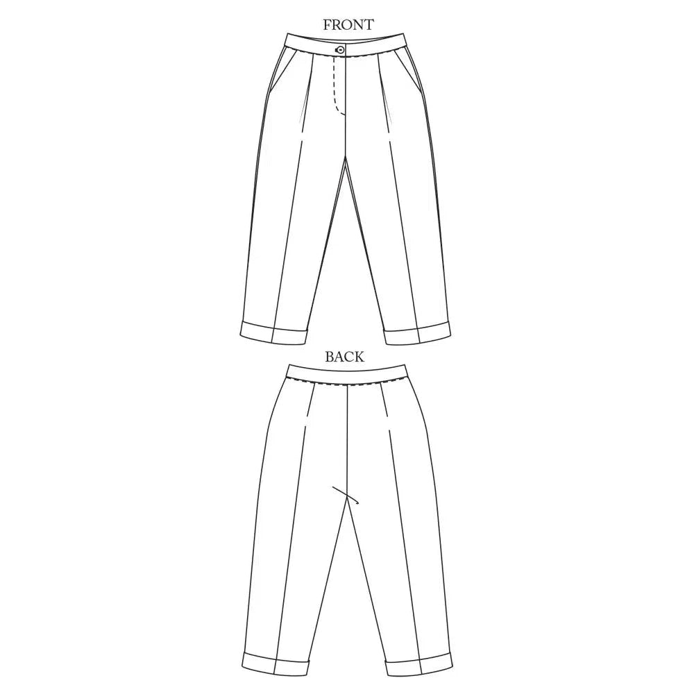 Merchant & Mills-Pegs Trousers Pattern-sewing pattern-gather here online