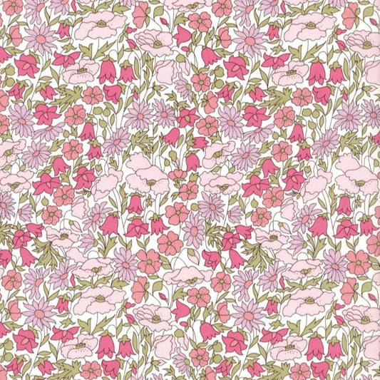 Liberty of London-Tana Lawn - Poppy And Daisy-fabric-gather here online