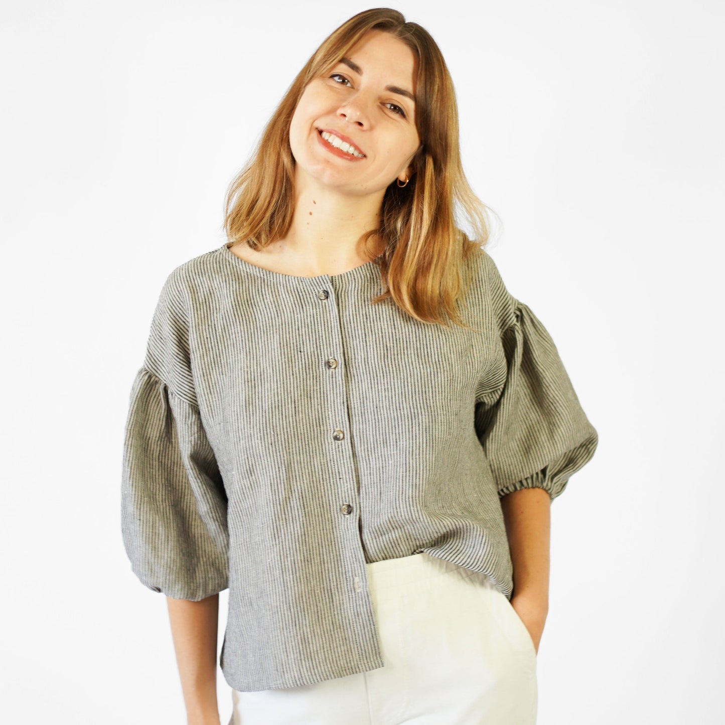 Perfect Puff Sleeve Top Pattern - PDF DOWNLOAD