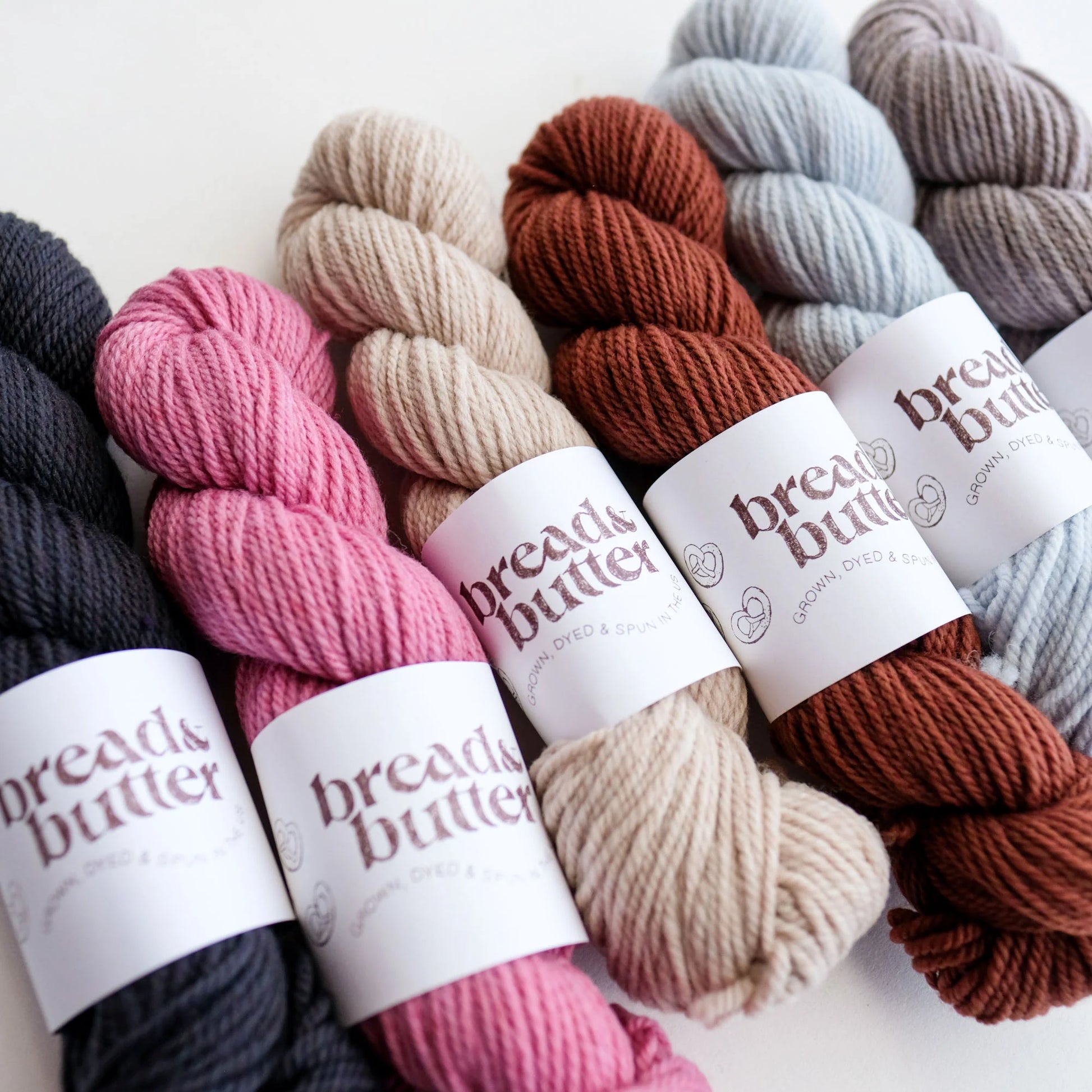 Bread & Butter Yarn Co.-Bread & Butter Pretzel-yarn-gather here online