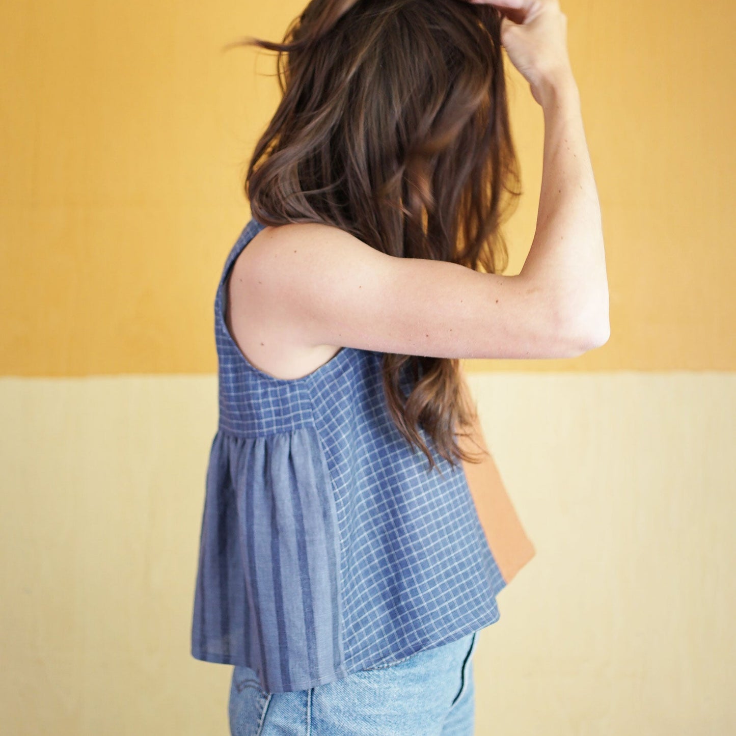 Peplum Split Tank Pattern - PDF DOWNLOAD