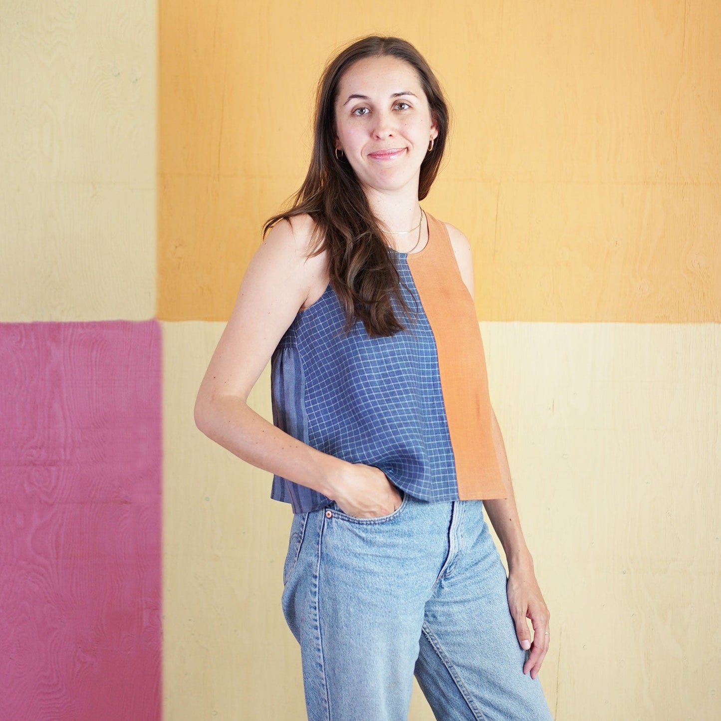 Peplum Split Tank Pattern - PDF DOWNLOAD