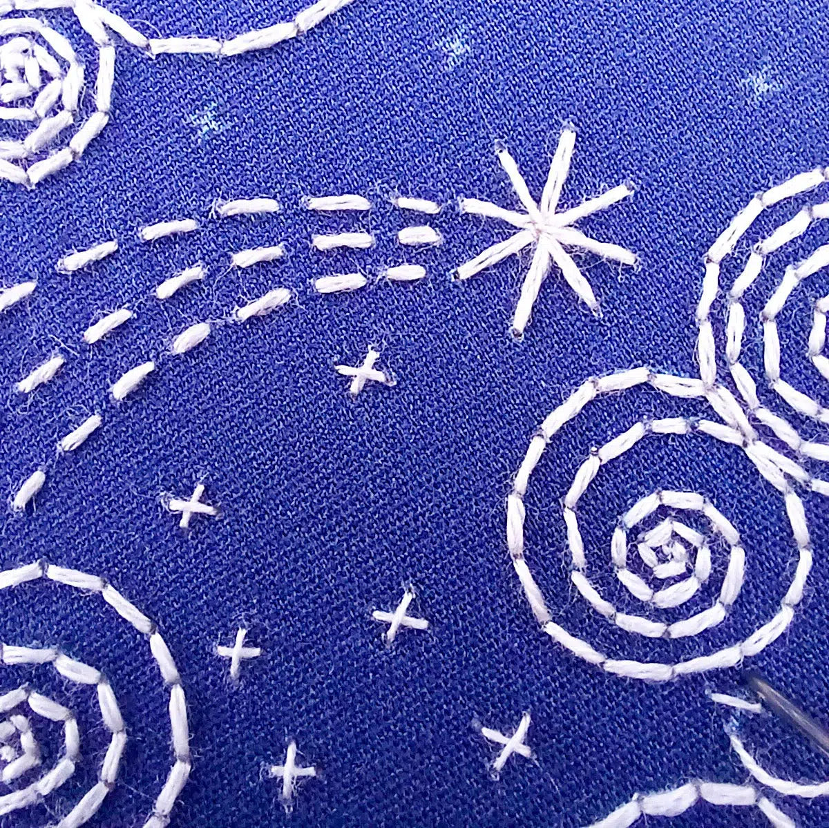 CozyBlue-Night Sky Embroidery Kit-embroidery kit-gather here online