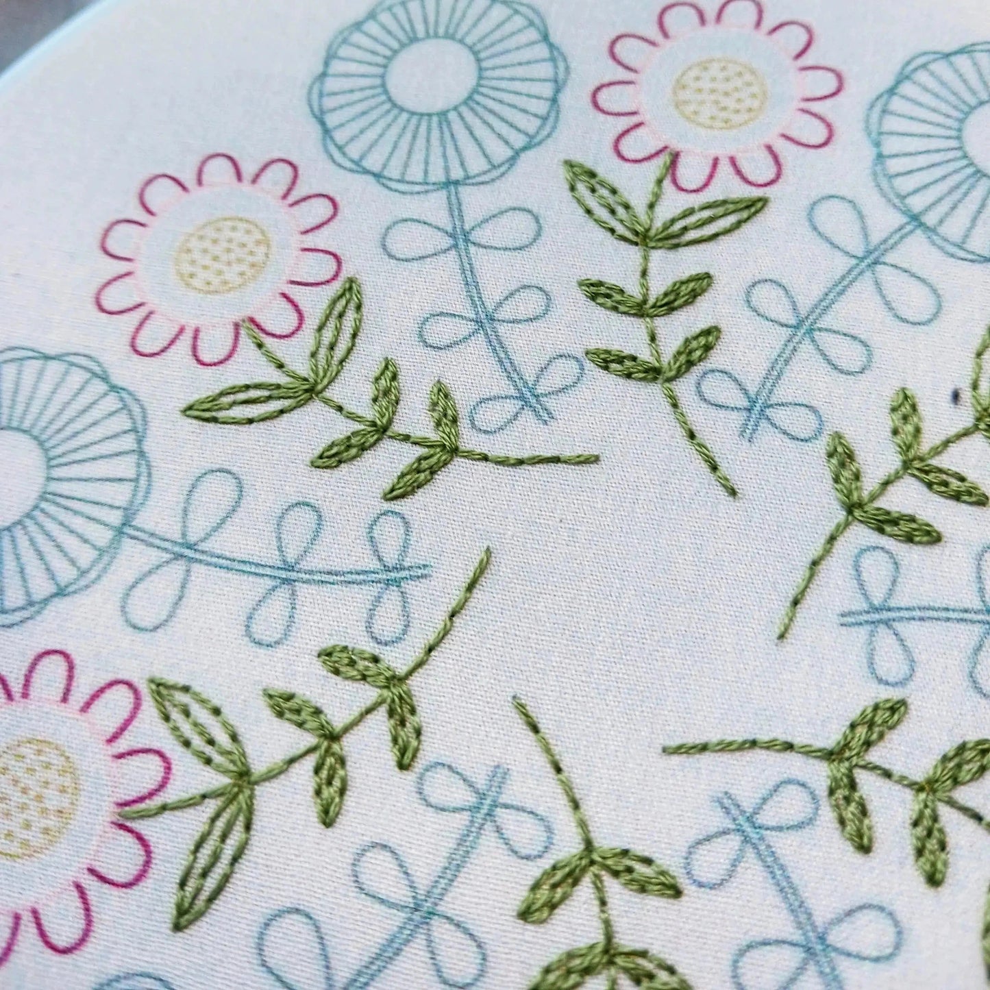 CozyBlue-Sunny Folk Embroidery Kit-embroidery kit-gather here online