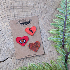 ilikesara-Heart Patch 3-Pack-accessory-gather here online