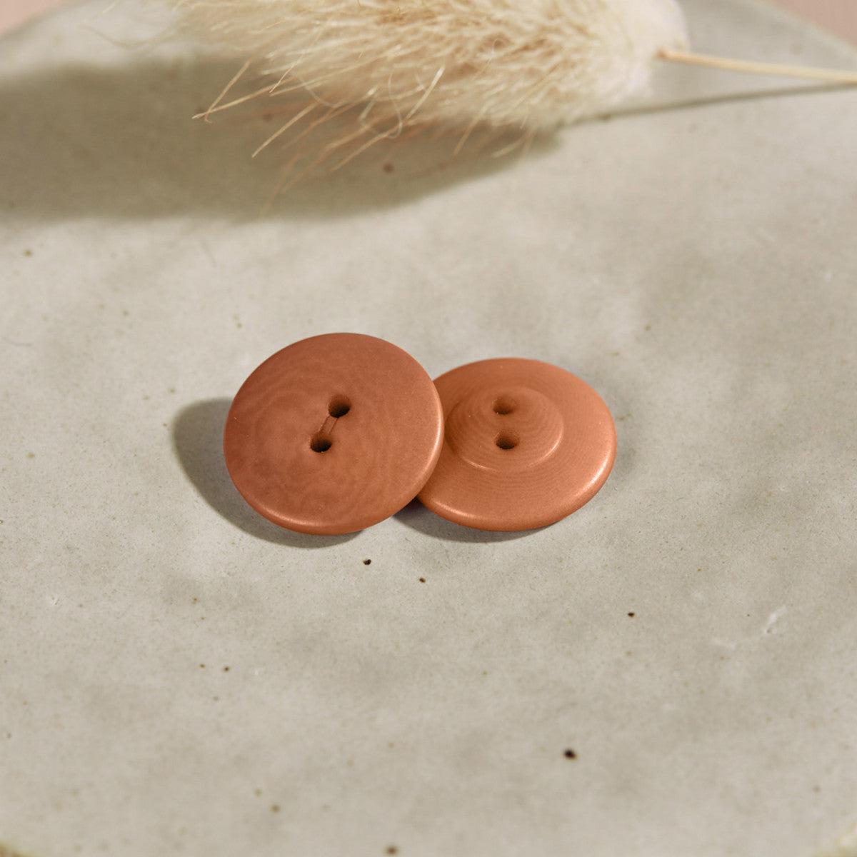 Atelier Brunette-15mm Palm Button (each)-button-Pecan Pie-gather here online