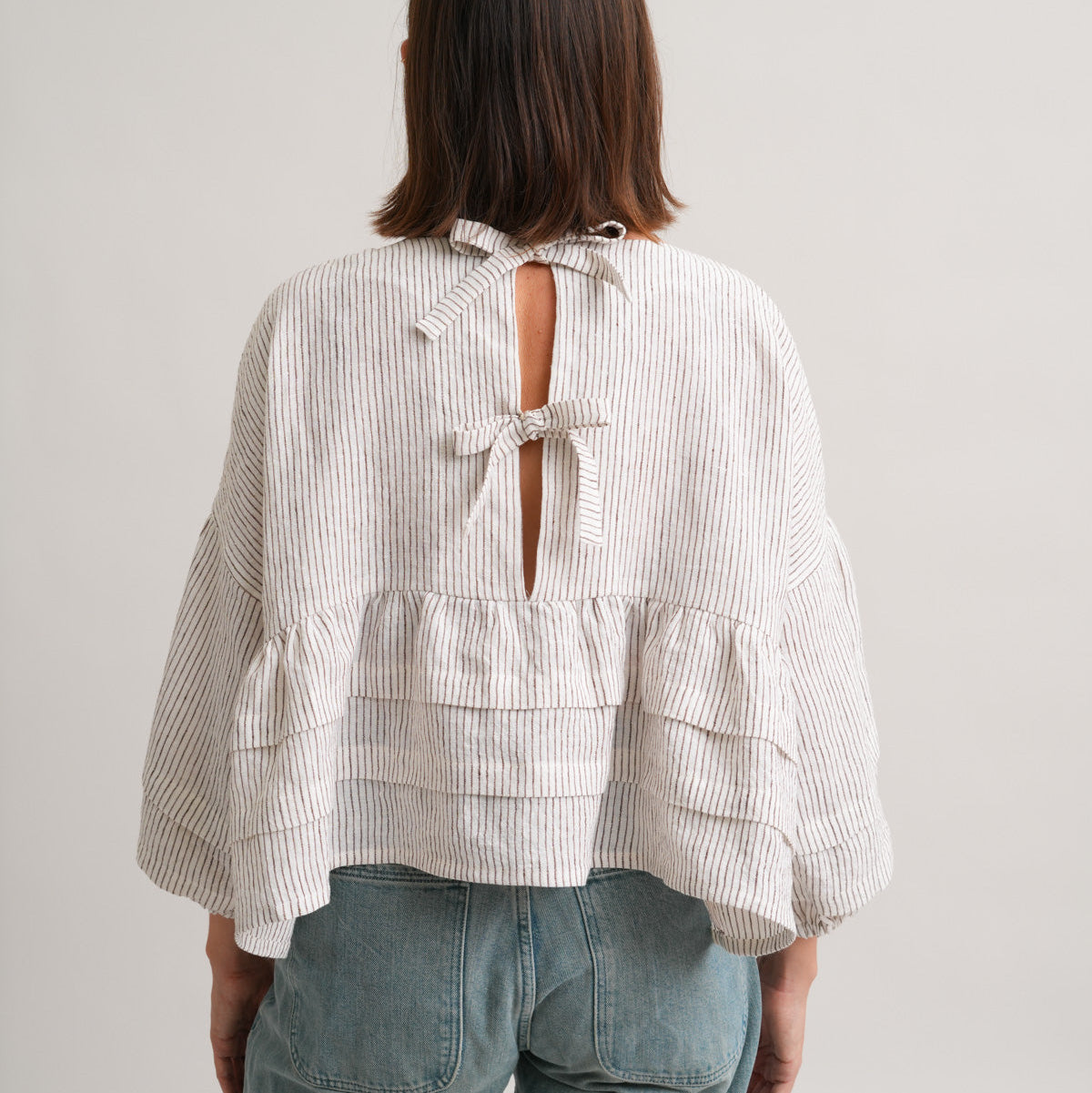 Matchy Matchy Sewing Club-Pintuck Poet Blouse Pattern - PDF DOWNLOAD-sewing pattern-gather here online