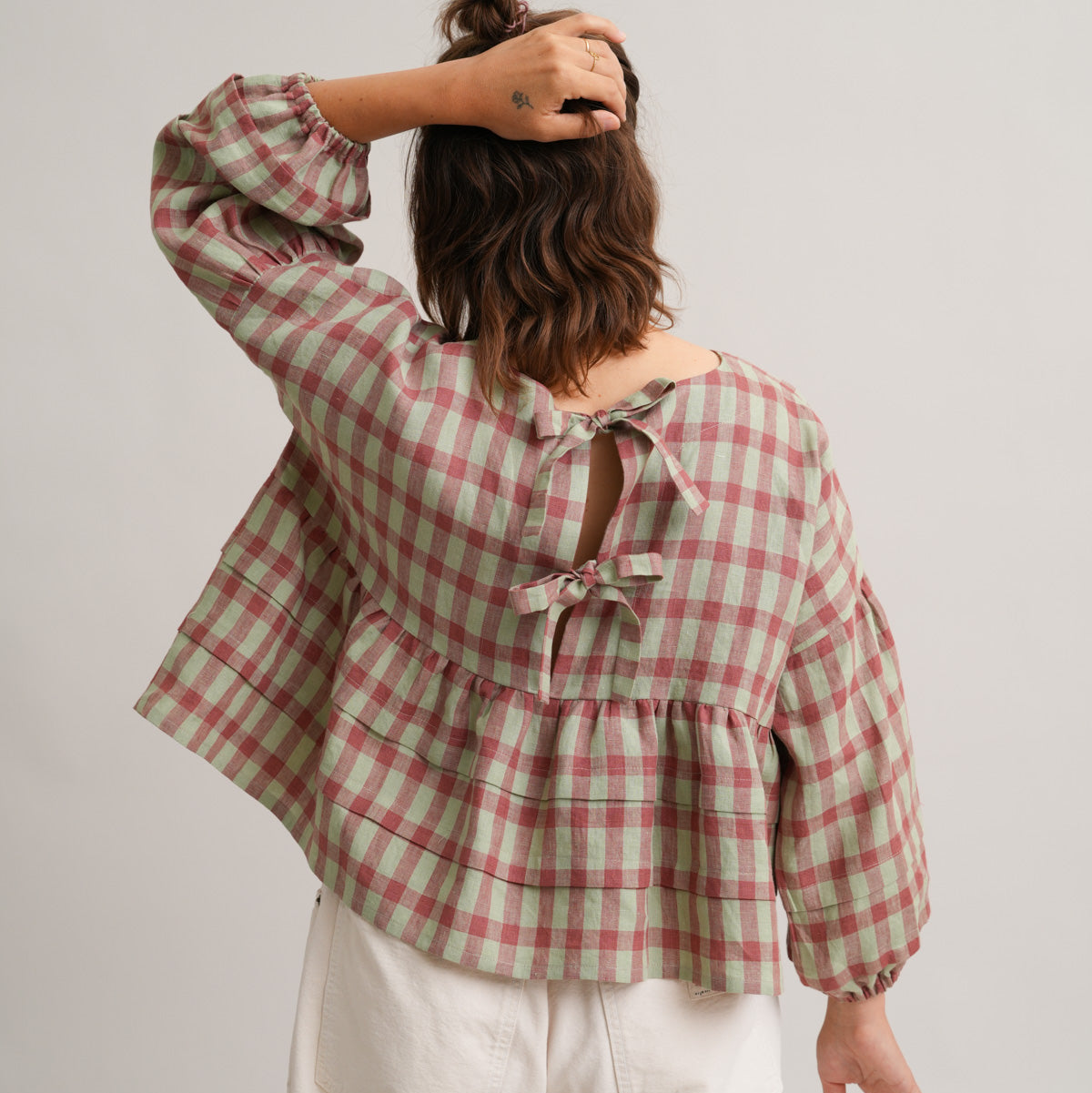 Matchy Matchy Sewing Club-Pintuck Poet Blouse Pattern - PDF DOWNLOAD-sewing pattern-gather here online