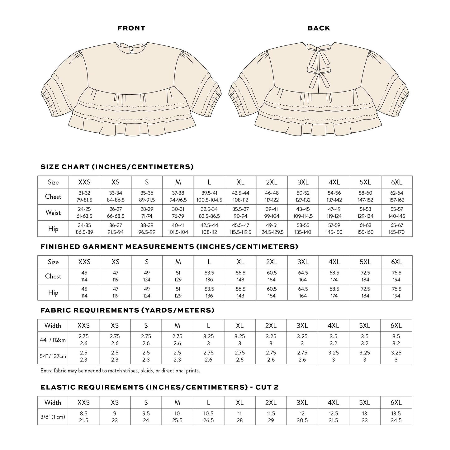 Matchy Matchy Sewing Club-Pintuck Poet Blouse Pattern - PDF DOWNLOAD-sewing pattern-gather here online