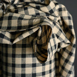 Merchant & Mills-Piper Gingham Cotton/Linen-fabric-gather here online
