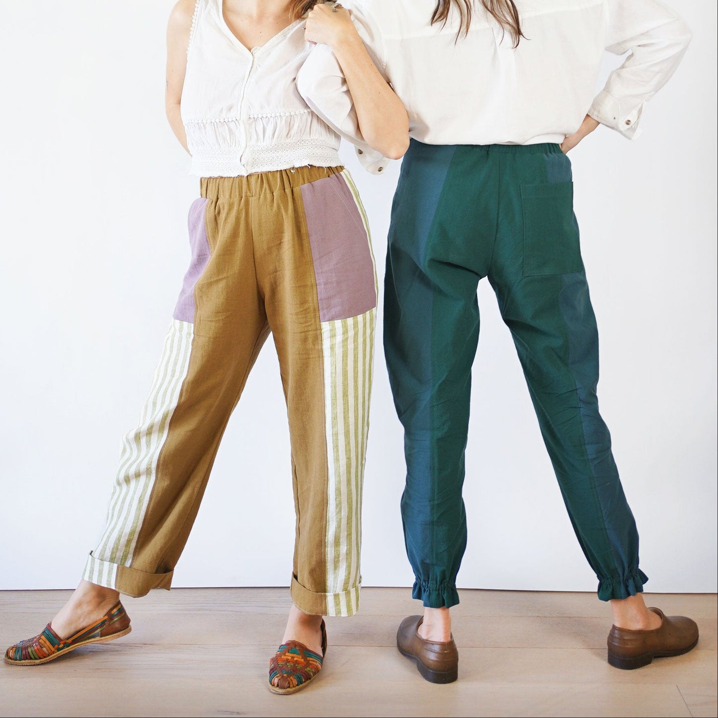 Matchy Matchy Sewing Club-Recess Play Pants Pattern - PDF DOWNLOAD-sewing pattern-gather here online