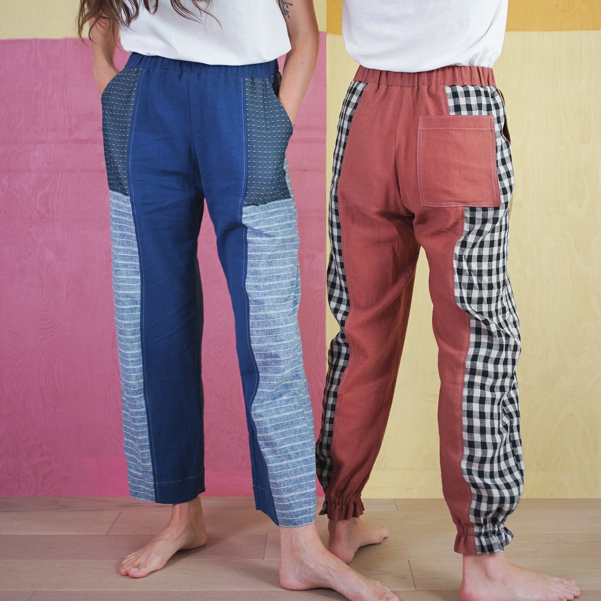 Matchy Matchy Sewing Club-Recess Play Pants Pattern - PDF DOWNLOAD-sewing pattern-gather here online