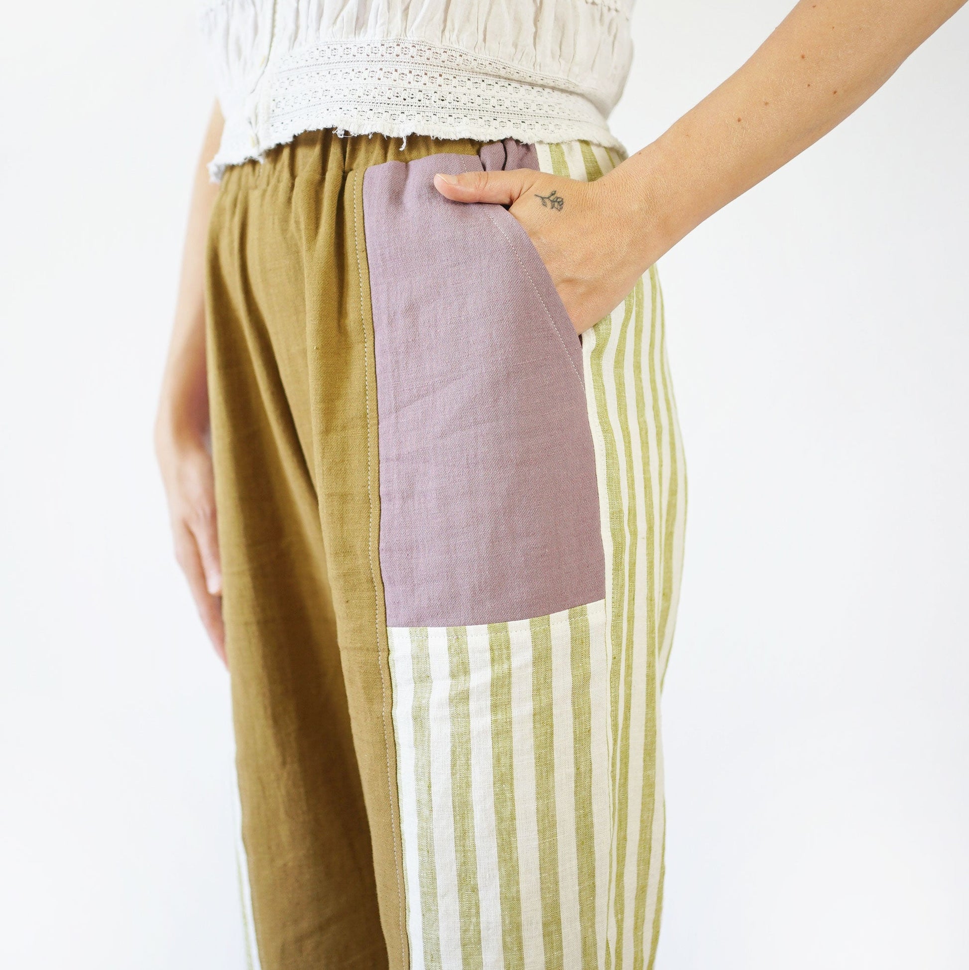Matchy Matchy Sewing Club-Recess Play Pants Pattern - PDF DOWNLOAD-sewing pattern-gather here online