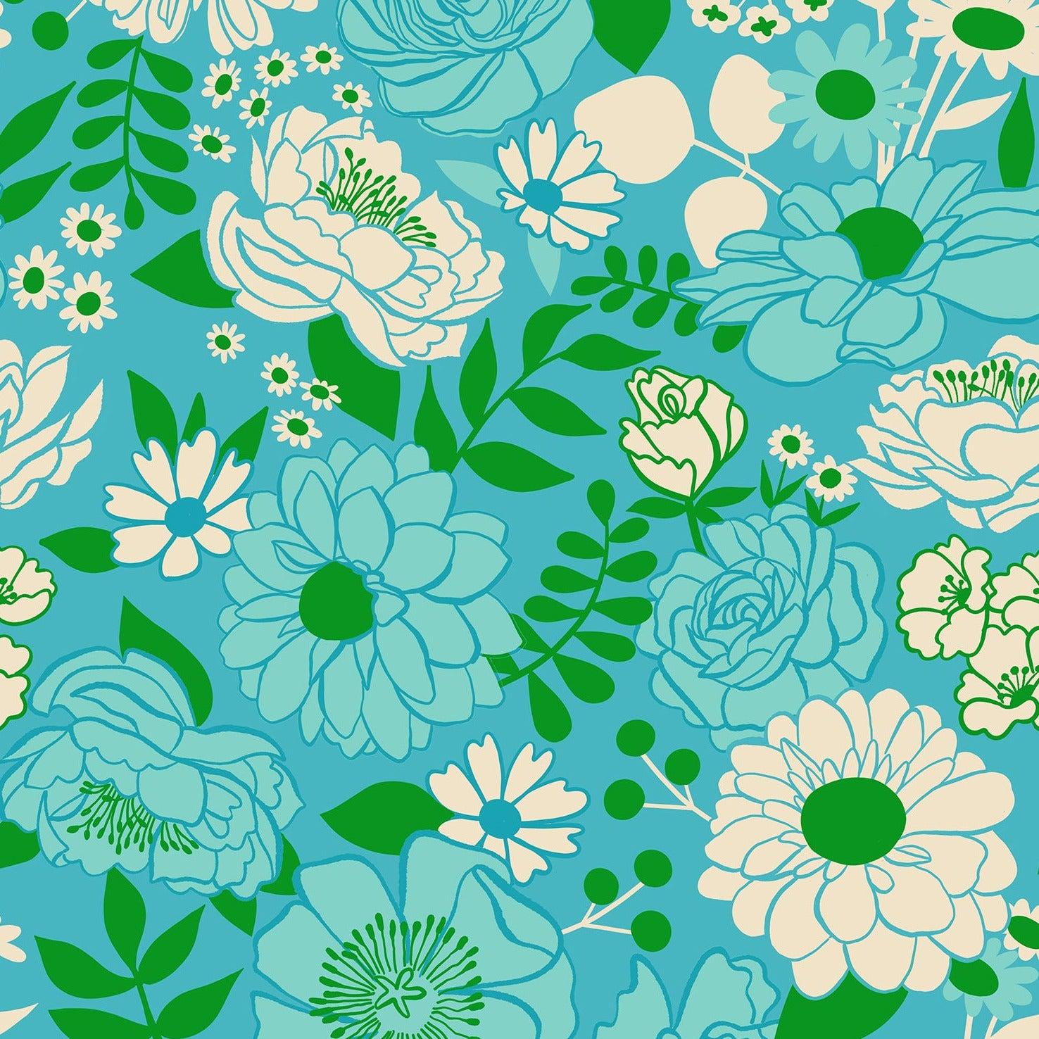 gather here online-Morning Bloom Succulent-fabric-gather here online