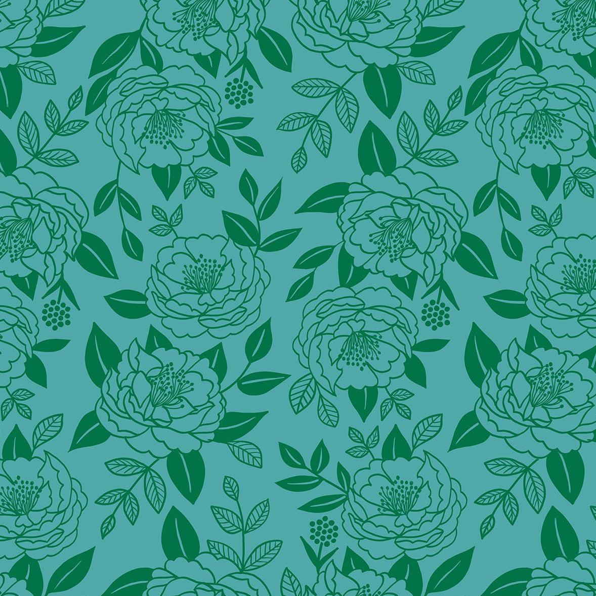 gather here online-Garden Glow Succulent-fabric-gather here online