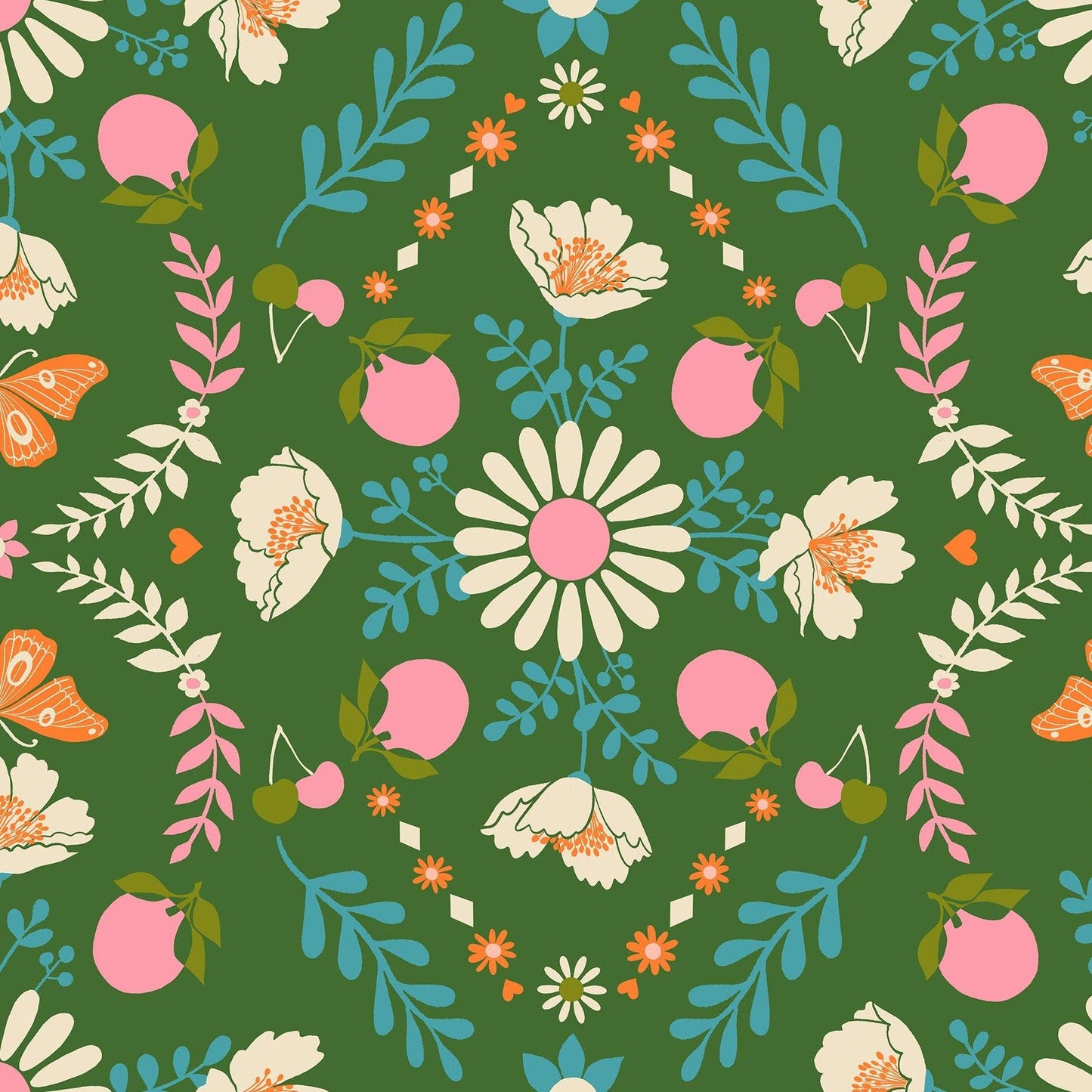 Ruby Star Society-Poppy Garden Sarah Green-fabric-gather here online