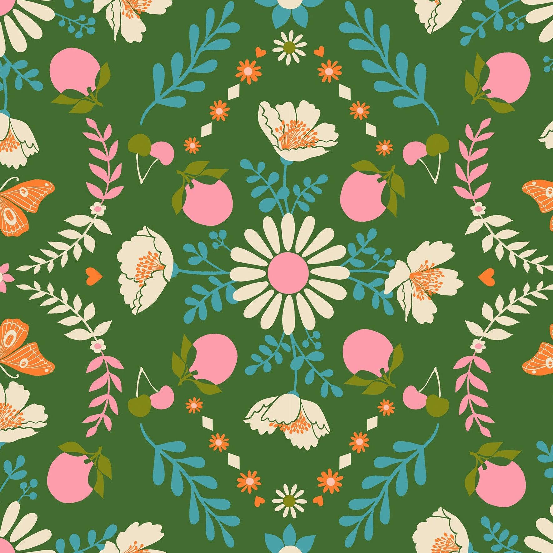 Ruby Star Society-Poppy Garden Sarah Green-fabric-gather here online