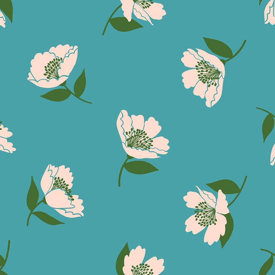 Ruby Star Society-Fluttering Dark Turquoise-fabric-gather here online