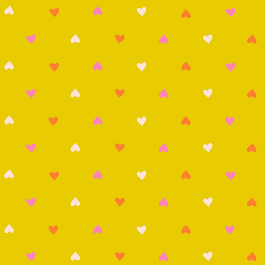 Ruby Star Society-Hearts Golden Hour-fabric-gather here online