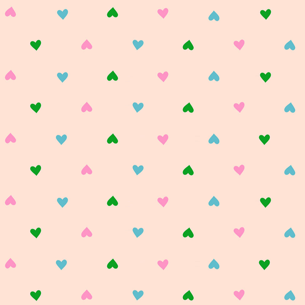 Ruby Star Society-Hearts Peach Cream-fabric-gather here online