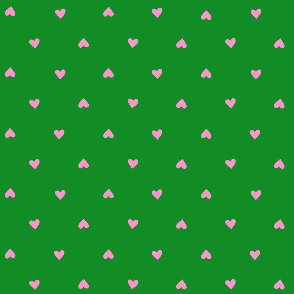 Ruby Star Society-Hearts Deep Verdant Neon-fabric-gather here online
