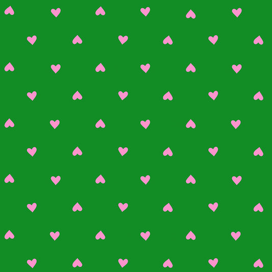 Ruby Star Society-Hearts Deep Verdant Neon-fabric-gather here online