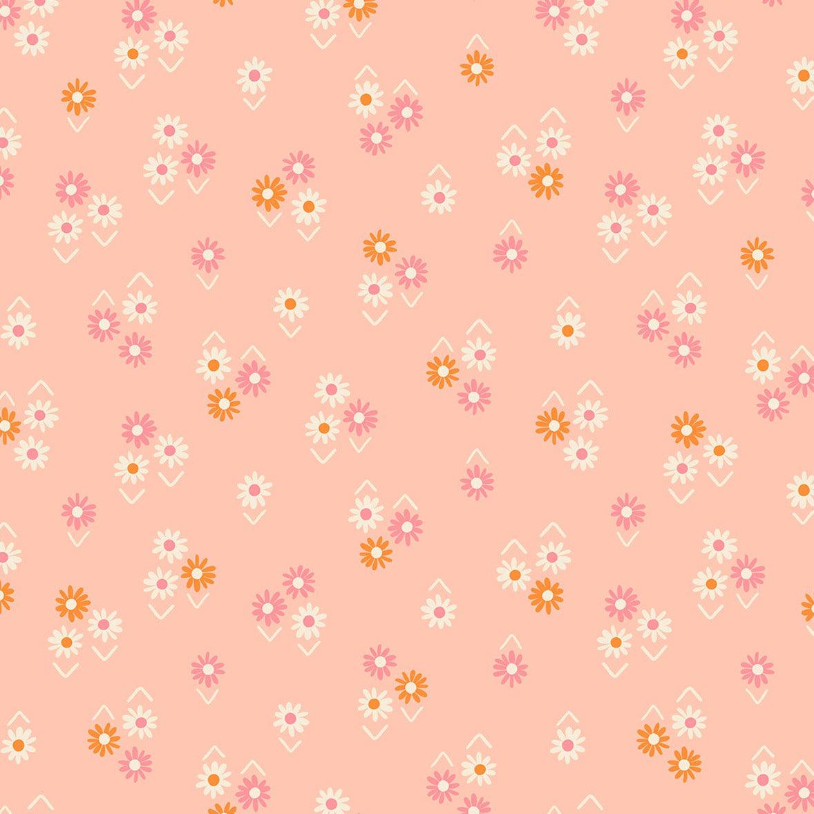 Ruby Star Society-Baby Flowers Peach-fabric-gather here online