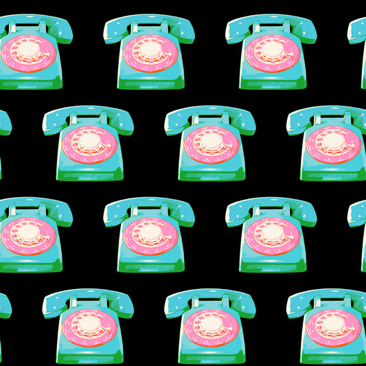 Telephones Black