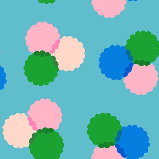 Puffs Dark Turquoise