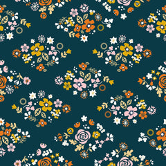 Ruby Star Society-Blossom Festival Peacock-fabric-gather here online