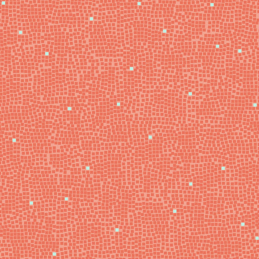 Ruby Star Society-REMNANT: Pixel, Tangerine Dream 30% OFF 1.5 YDS-fabric remnant-gather here online