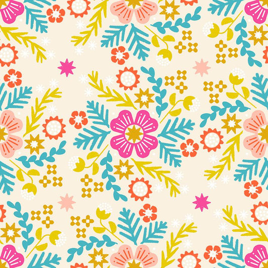 Ruby Star Society-Wildflower Natural-fabric-gather here online