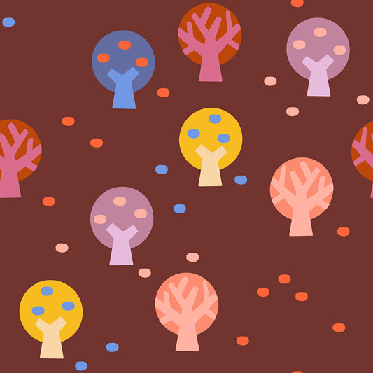 Ruby Star Society-The Grove Cranberry-fabric-gather here online