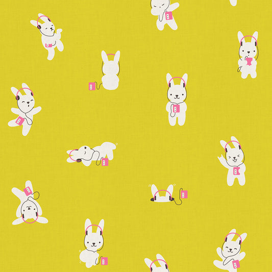 Ruby Star Society-Rabbeats Citron-fabric-gather here online